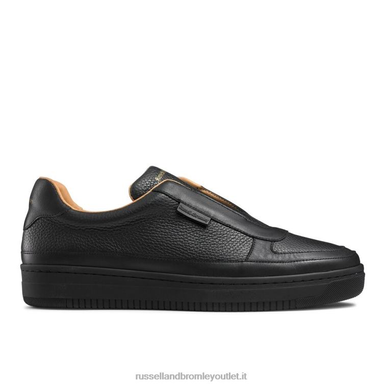 nero V0V4J470 uomini Russell And Bromley sneaker lex senza lacci
