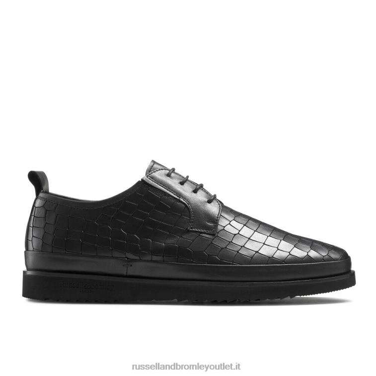 nero V0V4J475 uomini Russell And Bromley sneaker san carlo derby ibrida in pizzo
