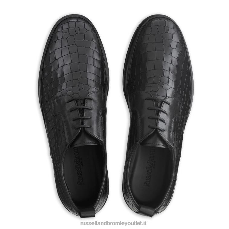 nero V0V4J475 uomini Russell And Bromley sneaker san carlo derby ibrida in pizzo