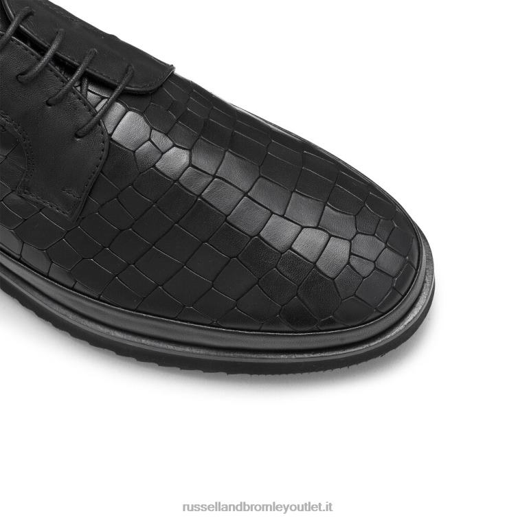 nero V0V4J475 uomini Russell And Bromley sneaker san carlo derby ibrida in pizzo