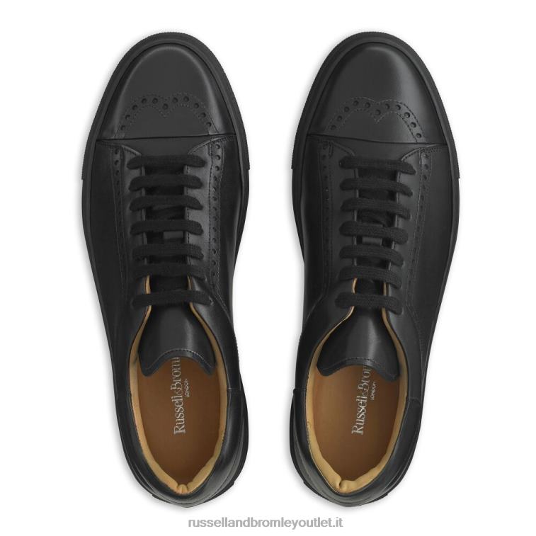 nero V0V4J477 uomini Russell And Bromley leggenda lo sneaker di lusso