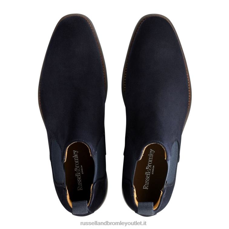 blu V0V4J624 uomini Russell And Bromley stivale chelsea burlington