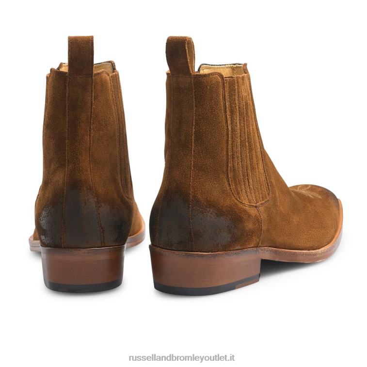marrone V0V4J608 uomini Russell And Bromley stivale western dell'Arizona