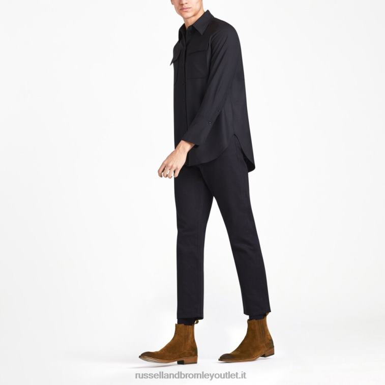 marrone V0V4J608 uomini Russell And Bromley stivale western dell'Arizona