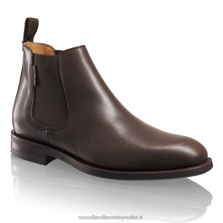 marrone V0V4J610 uomini Russell And Bromley stivale chelsea burlington