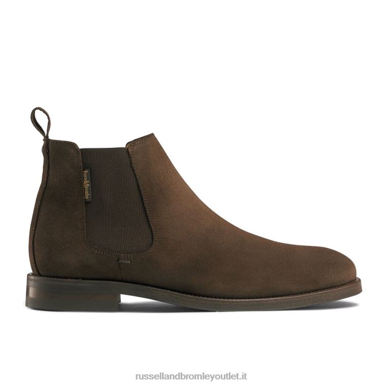 marrone V0V4J612 uomini Russell And Bromley stivale chelsea burlington