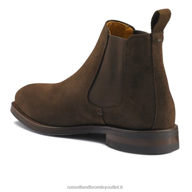 marrone V0V4J612 uomini Russell And Bromley stivale chelsea burlington