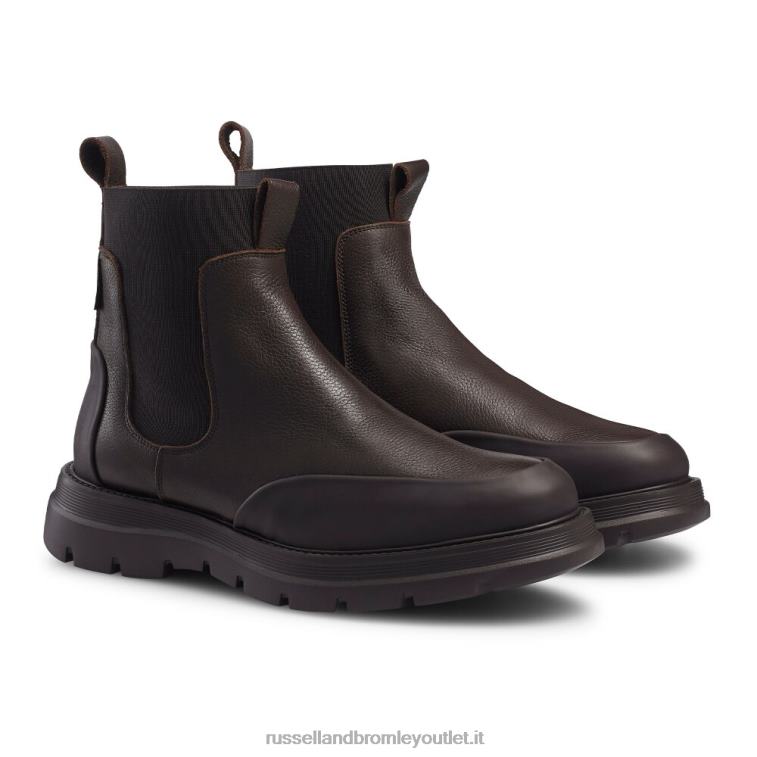 marrone V0V4J619 uomini Russell And Bromley conquista m stivale chelsea parafango