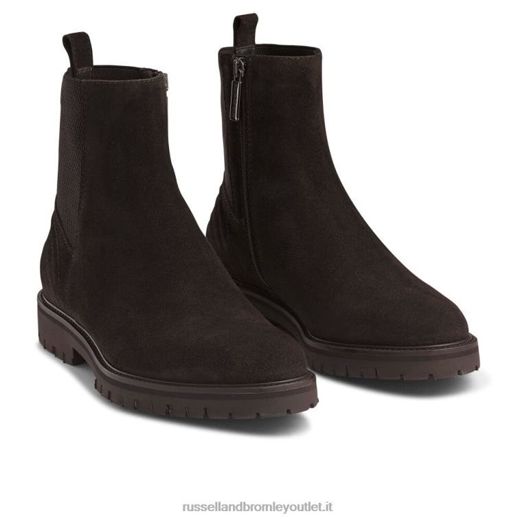 marrone V0V4J622 uomini Russell And Bromley stivale chelsea brando