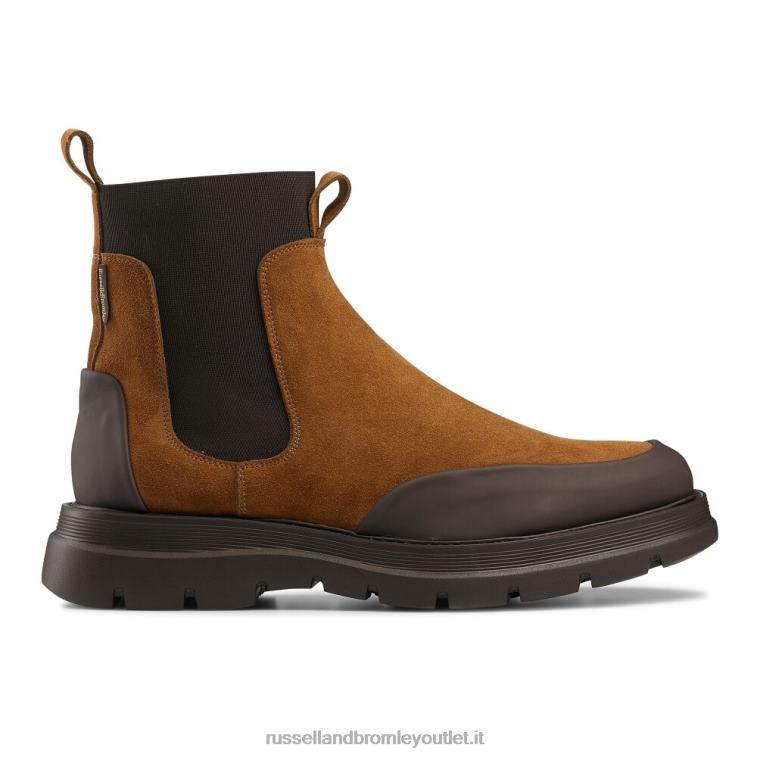 marrone V0V4J625 uomini Russell And Bromley conquista m stivale chelsea parafango