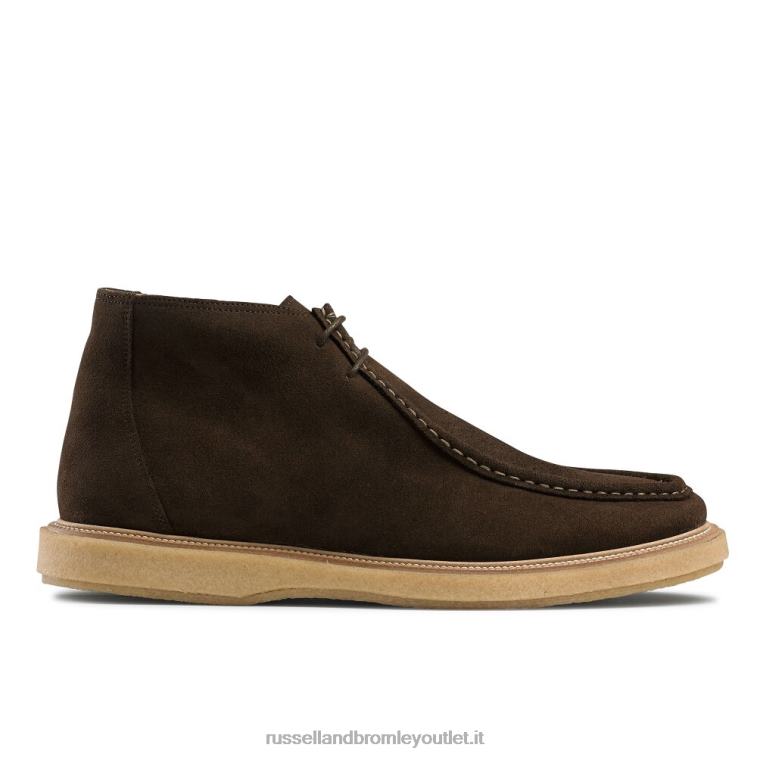 marrone V0V4J627 uomini Russell And Bromley stivale trappeur suola in crêpe jasper