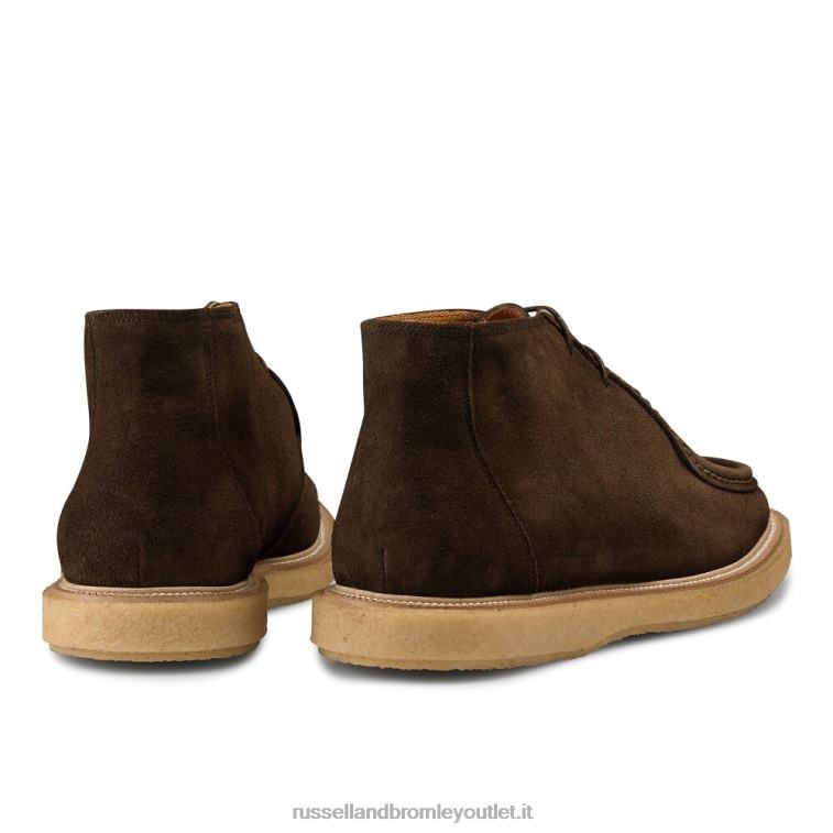 marrone V0V4J627 uomini Russell And Bromley stivale trappeur suola in crêpe jasper