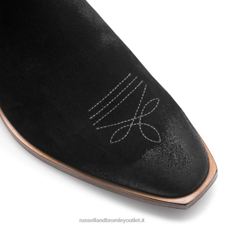 nero V0V4J607 uomini Russell And Bromley stivale western dell'Arizona