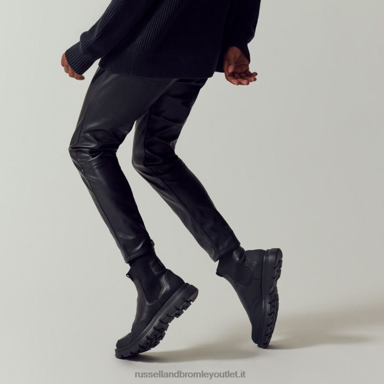nero V0V4J620 uomini Russell And Bromley conquista m stivale chelsea parafango