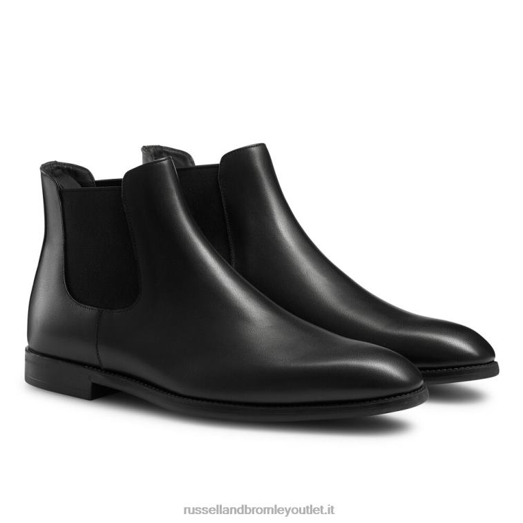 nero V0V4J628 uomini Russell And Bromley stivale up town con suola in gomma