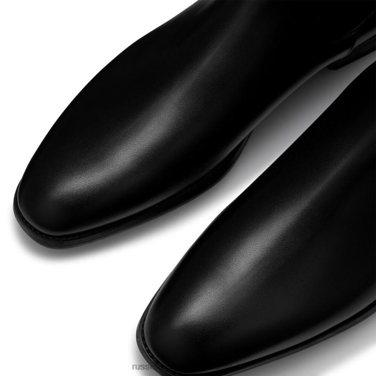 nero V0V4J628 uomini Russell And Bromley stivale up town con suola in gomma