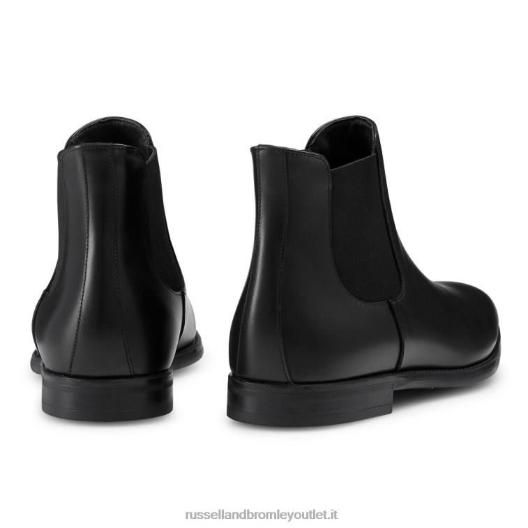 nero V0V4J628 uomini Russell And Bromley stivale up town con suola in gomma