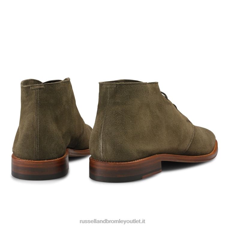 verde V0V4J626 uomini Russell And Bromley chukka sfoderata Pall Mall
