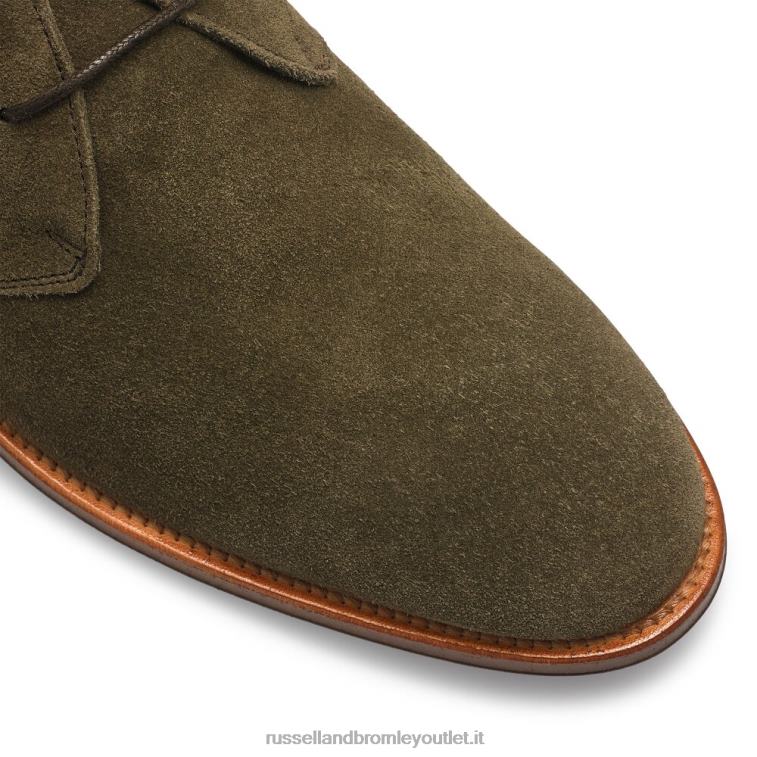 verde V0V4J626 uomini Russell And Bromley chukka sfoderata Pall Mall